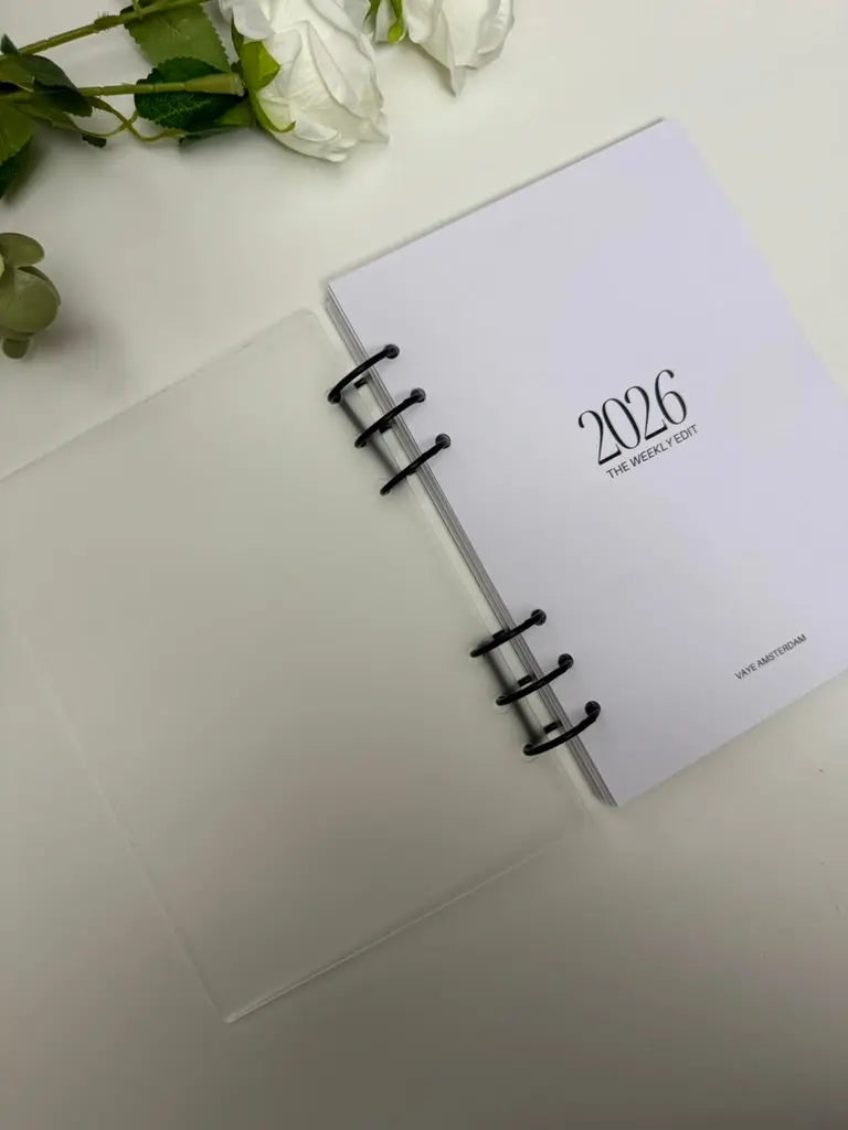 A5 frosted binder Vaye Amsterdam