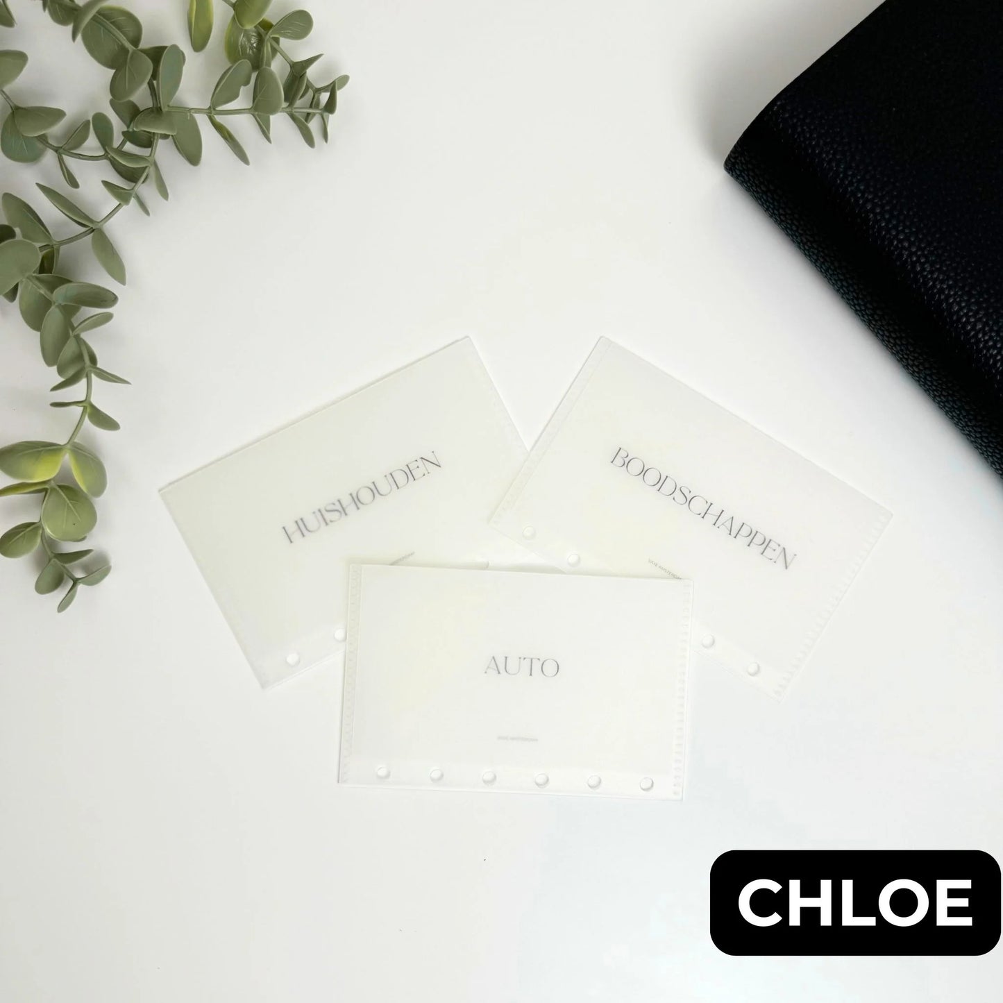 Personalize A7 cash envelopes