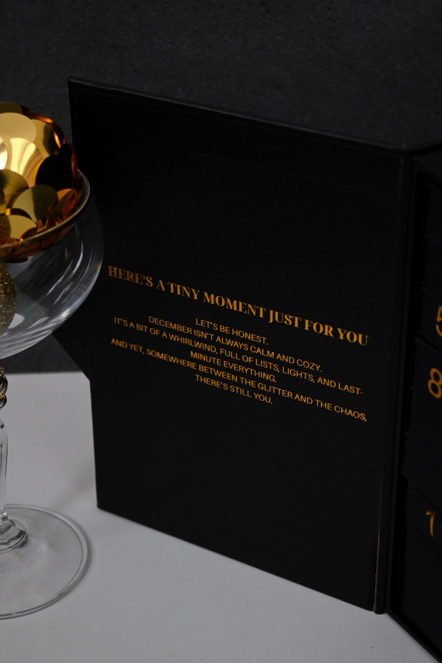 Pre-order advent calendar