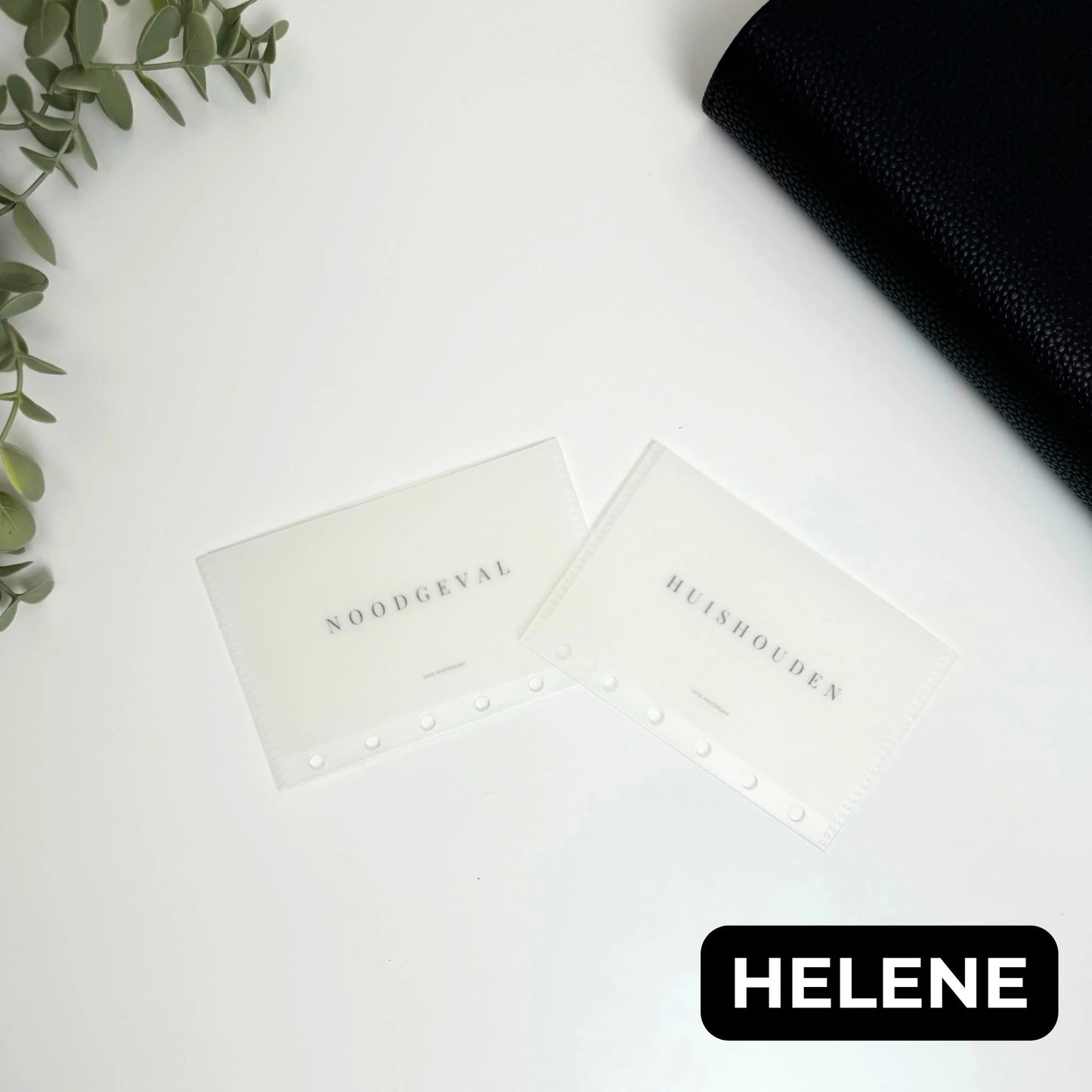 Personalize A7 cash envelopes