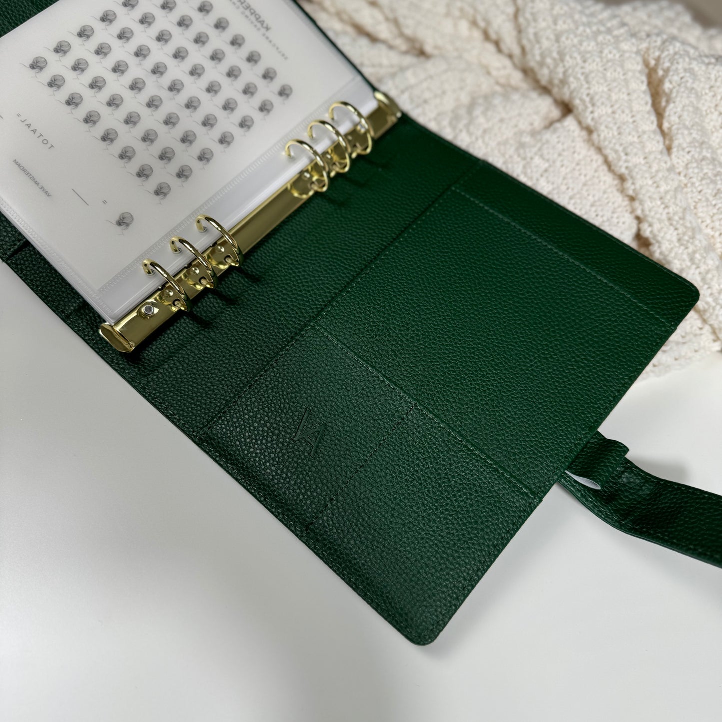 A5 binder Vaye - Green