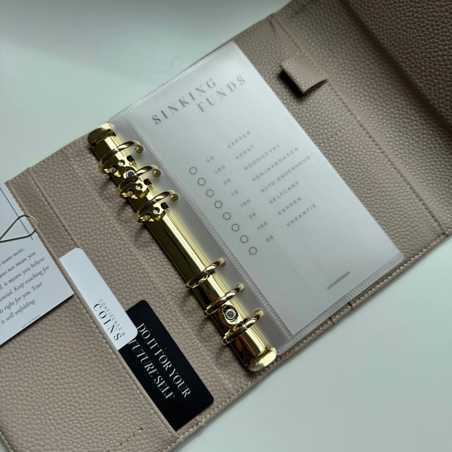 A6 binder Latte Vaye Amsterdam