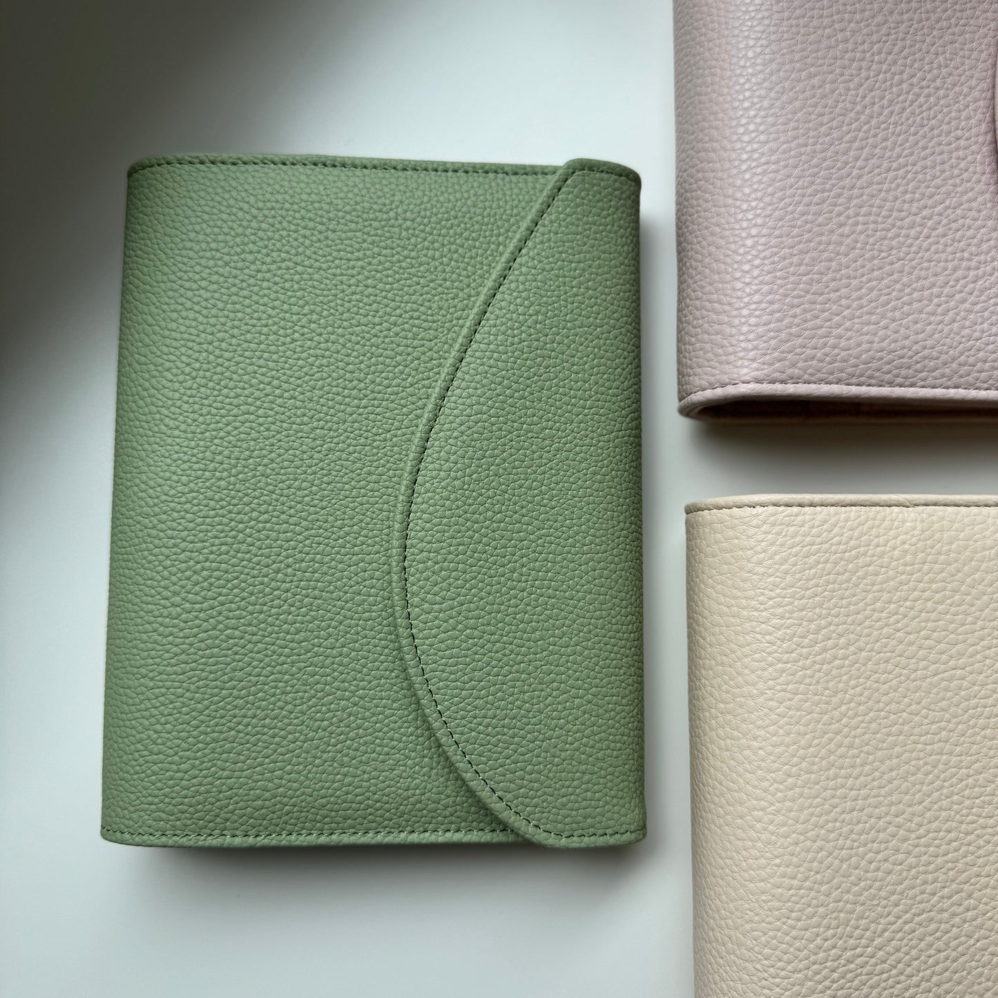 A6 binder Matcha