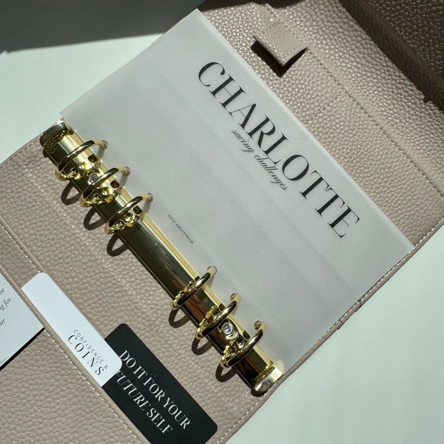 Voorblad personaliseren - elegance Vaye Amsterdam