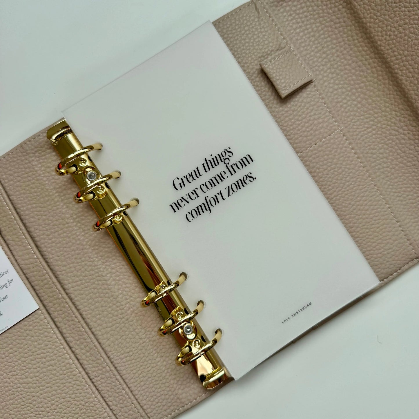 Good things dashboard Vaye Amsterdam