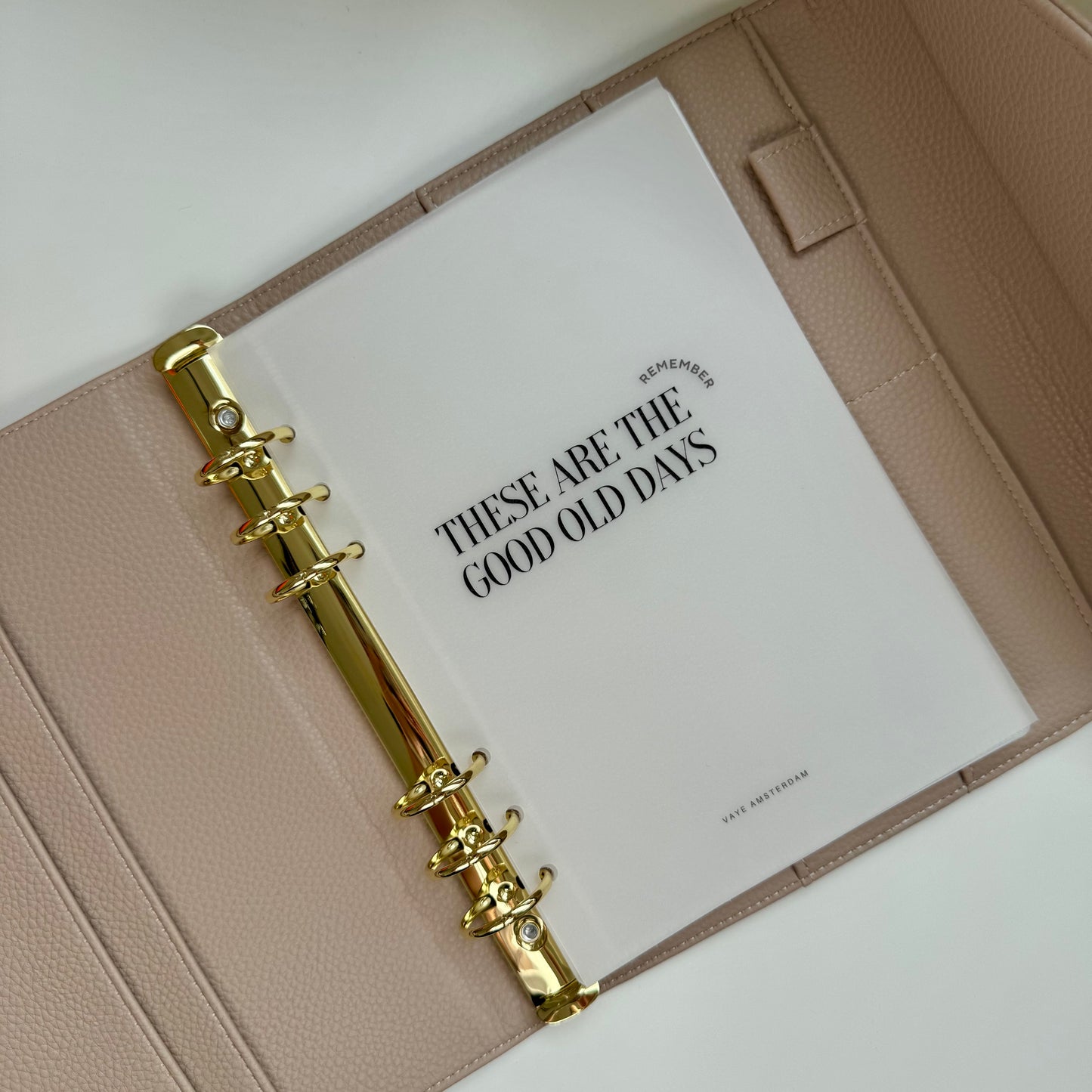 A5 binder pebble latte - Black friday