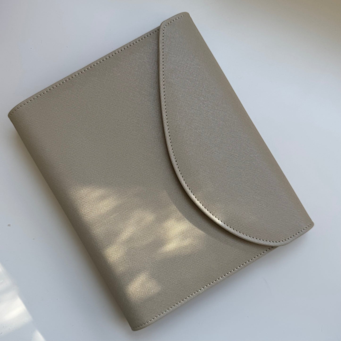 A5 binder Croc - Black