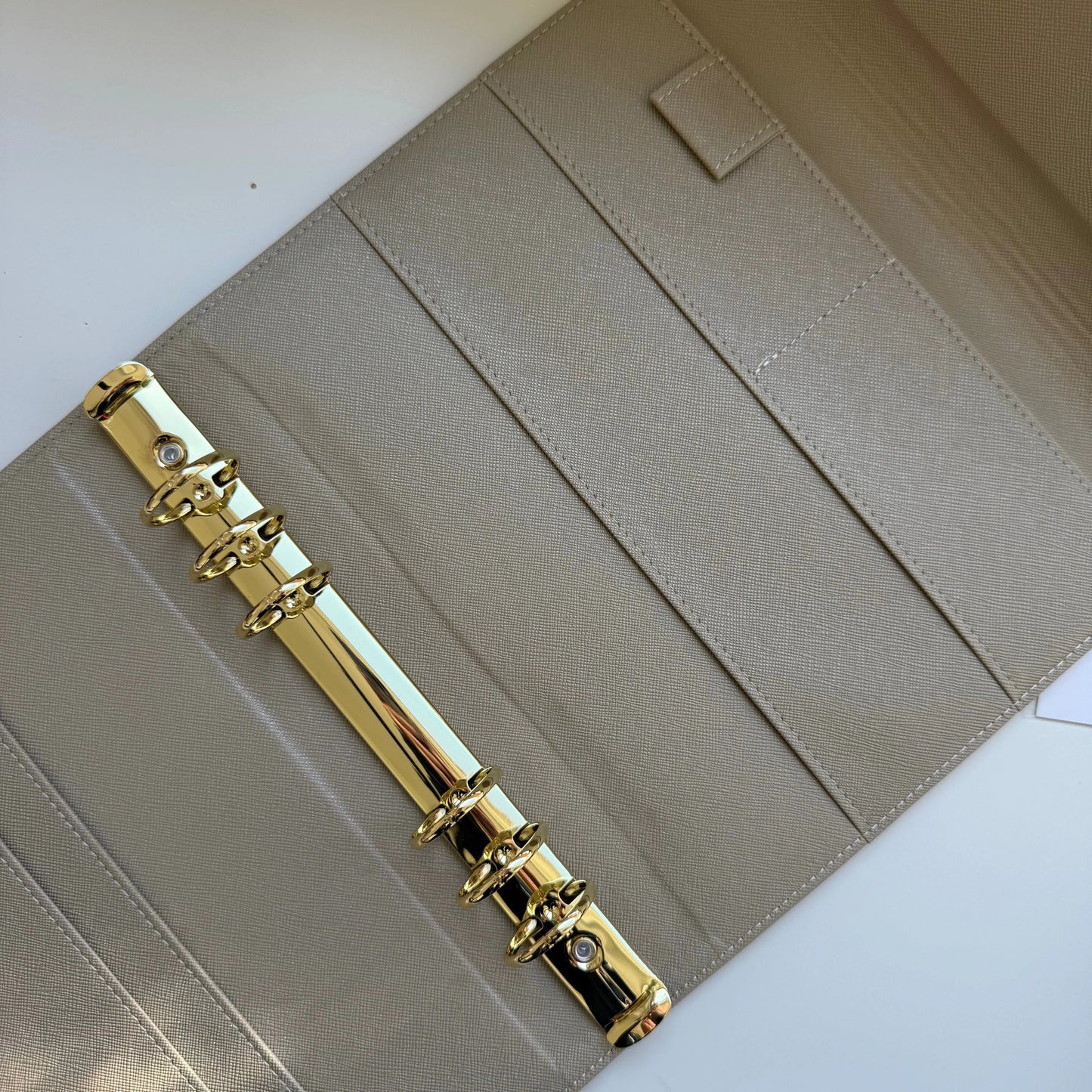 A5 binder saffiano - champaign Vaye Amsterdam