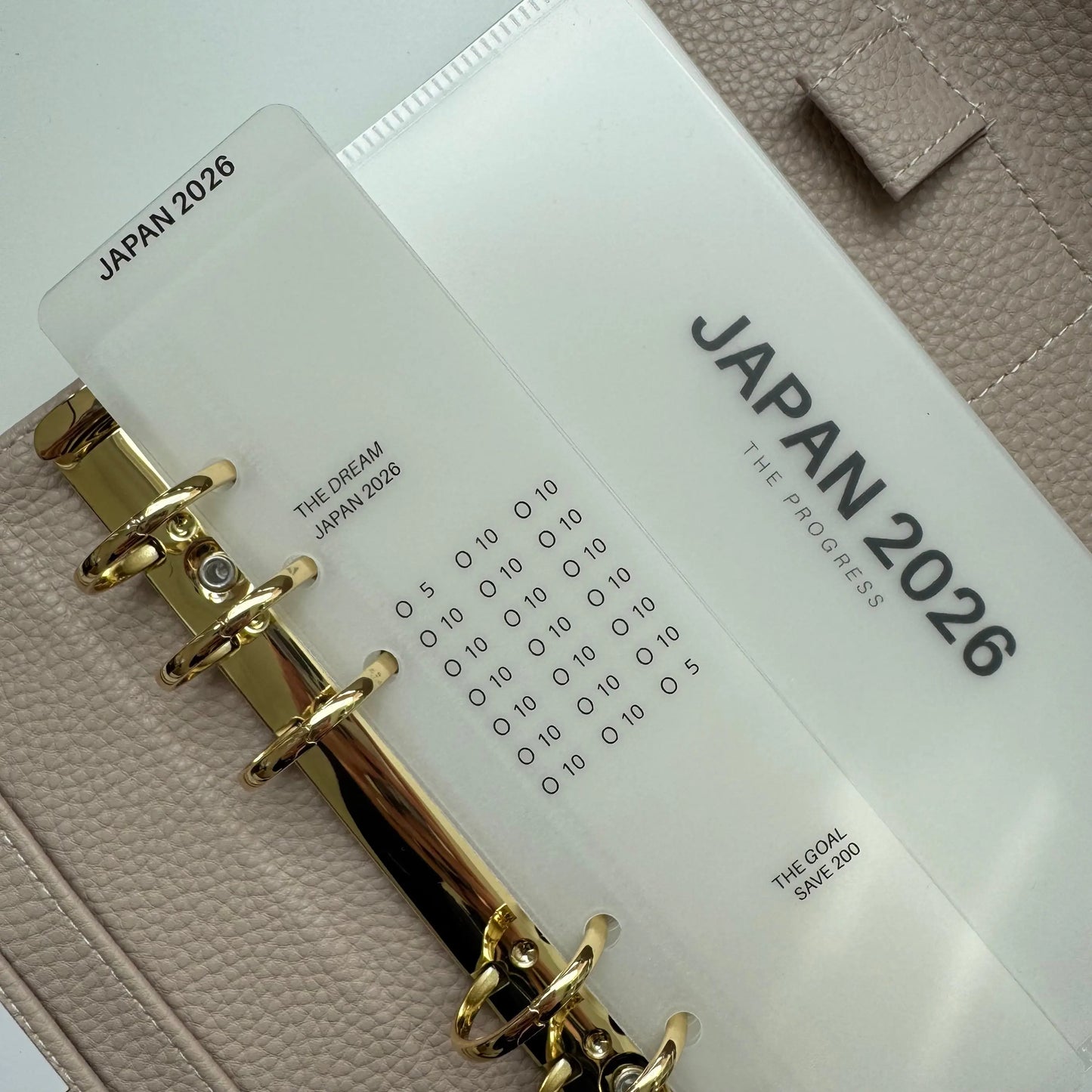 Gepersonaliseerde spaarchallenge set Vaye Amsterdam