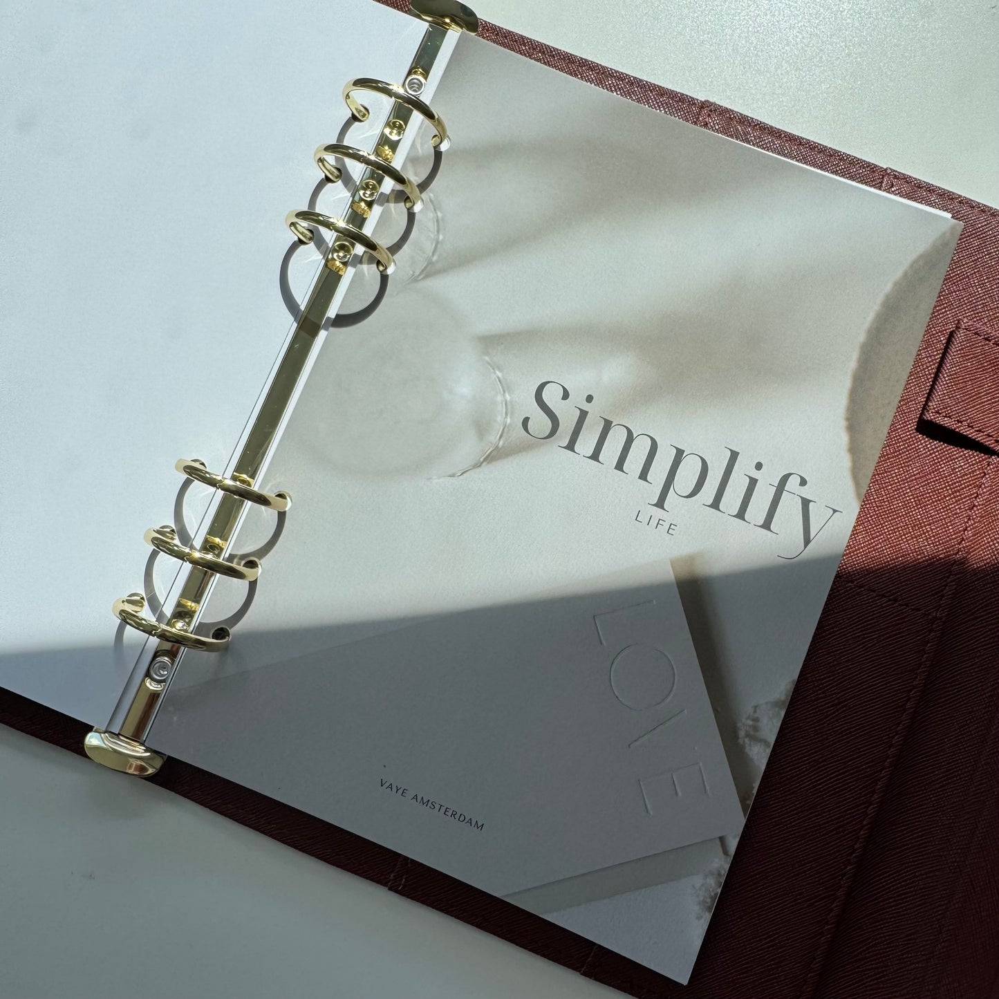 Simplify life dashboard (A5)