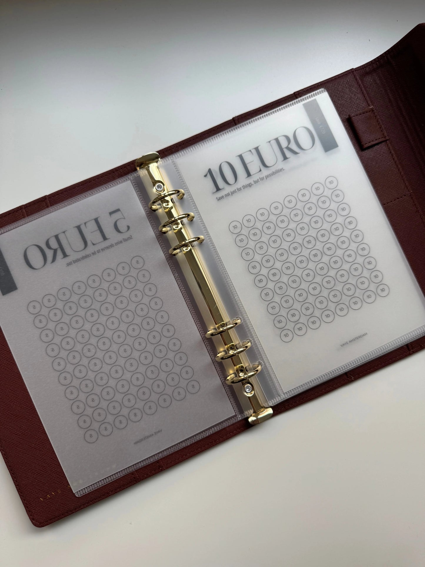 Briefgeld spaar challenge Vaye Amsterdam