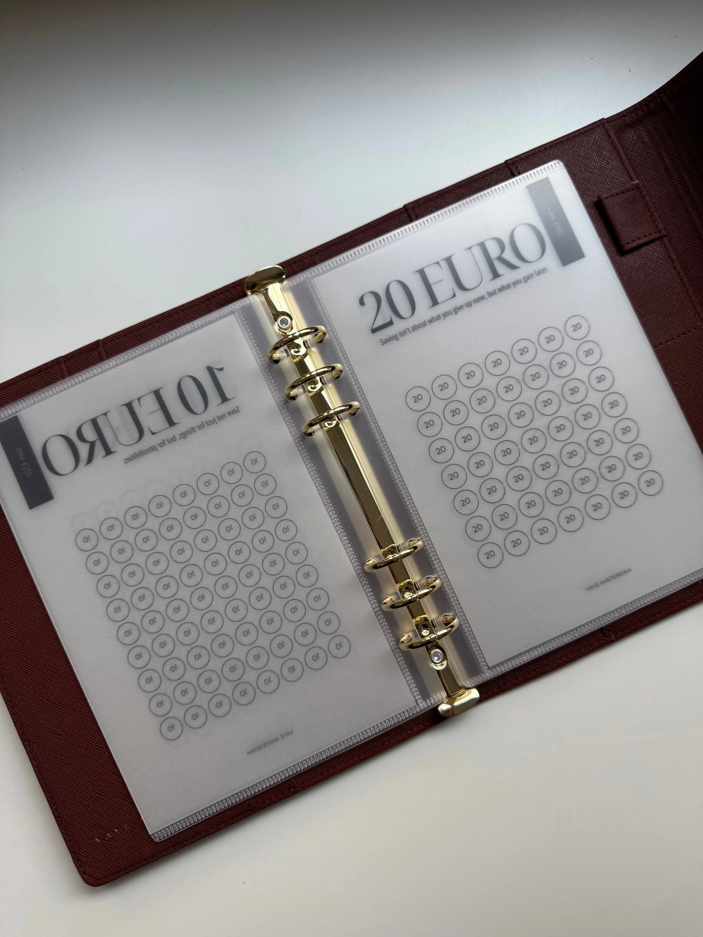 Briefgeld spaar challenge Vaye Amsterdam