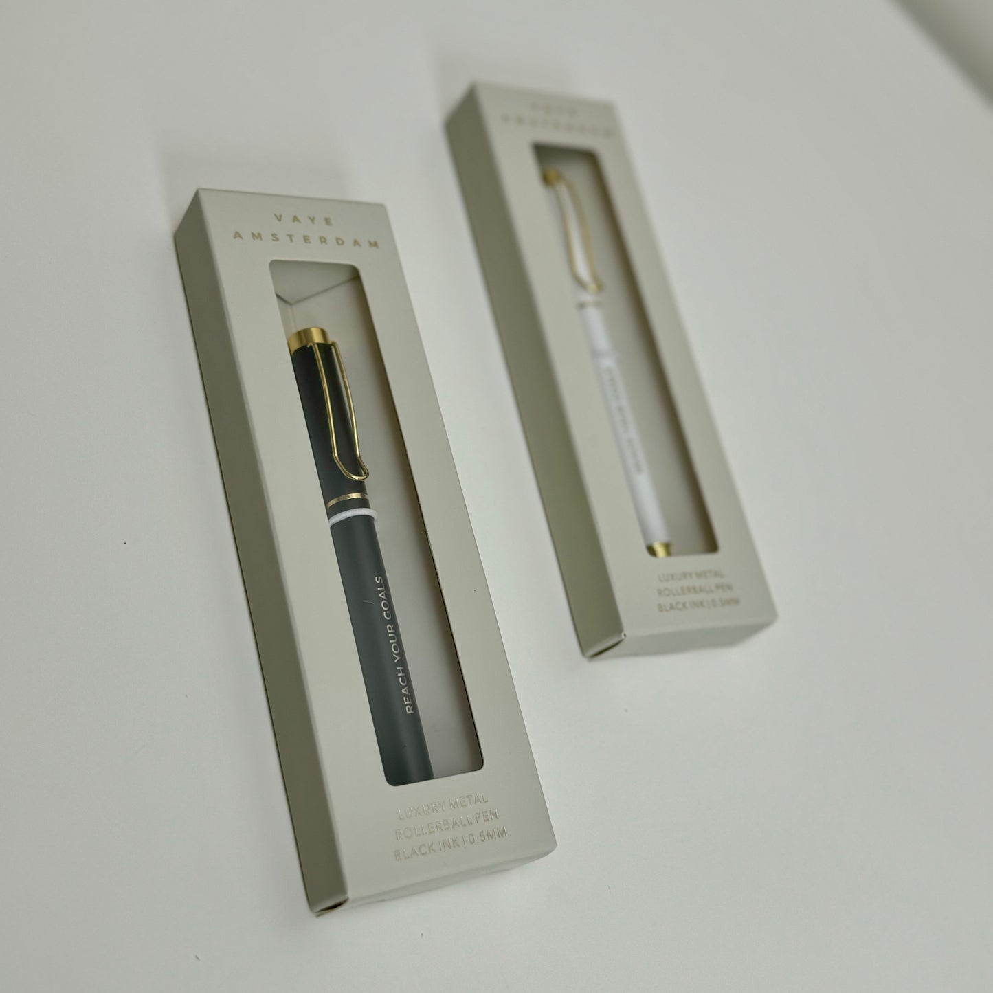 Rollerball pen in gift packaging