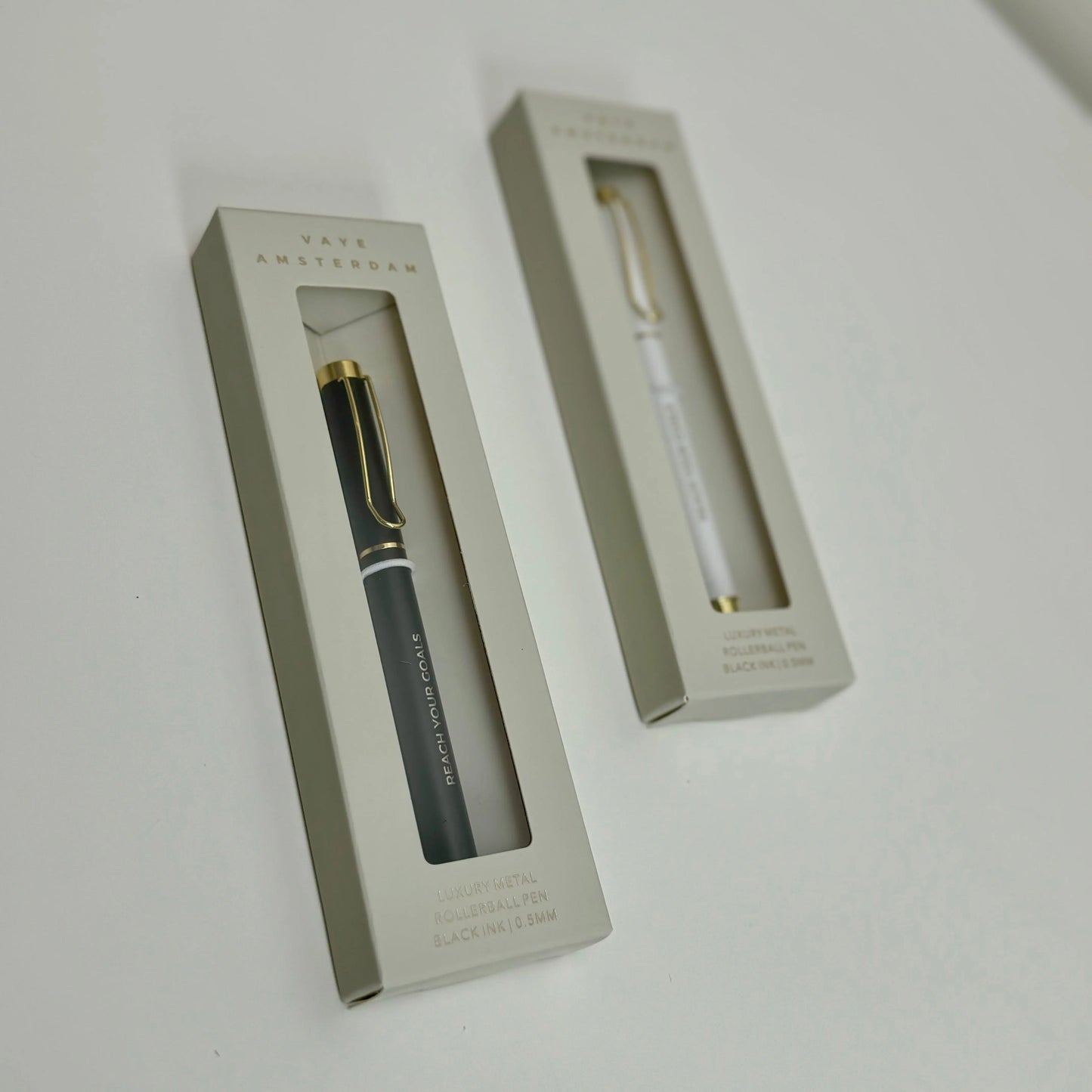 Rollerball pen in cadeauverpakking Vaye Amsterdam