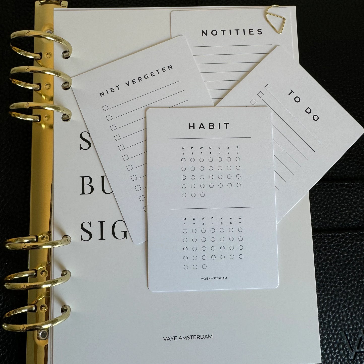 Mini planners
