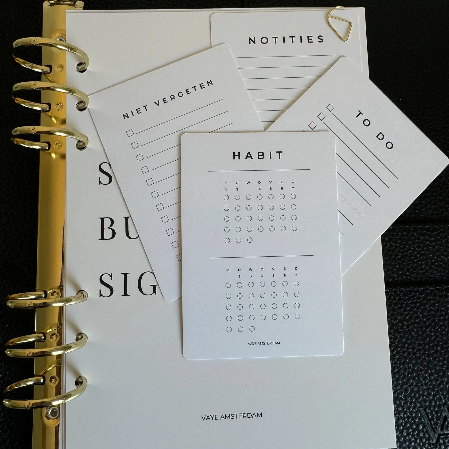 Mini planners Vaye Amsterdam