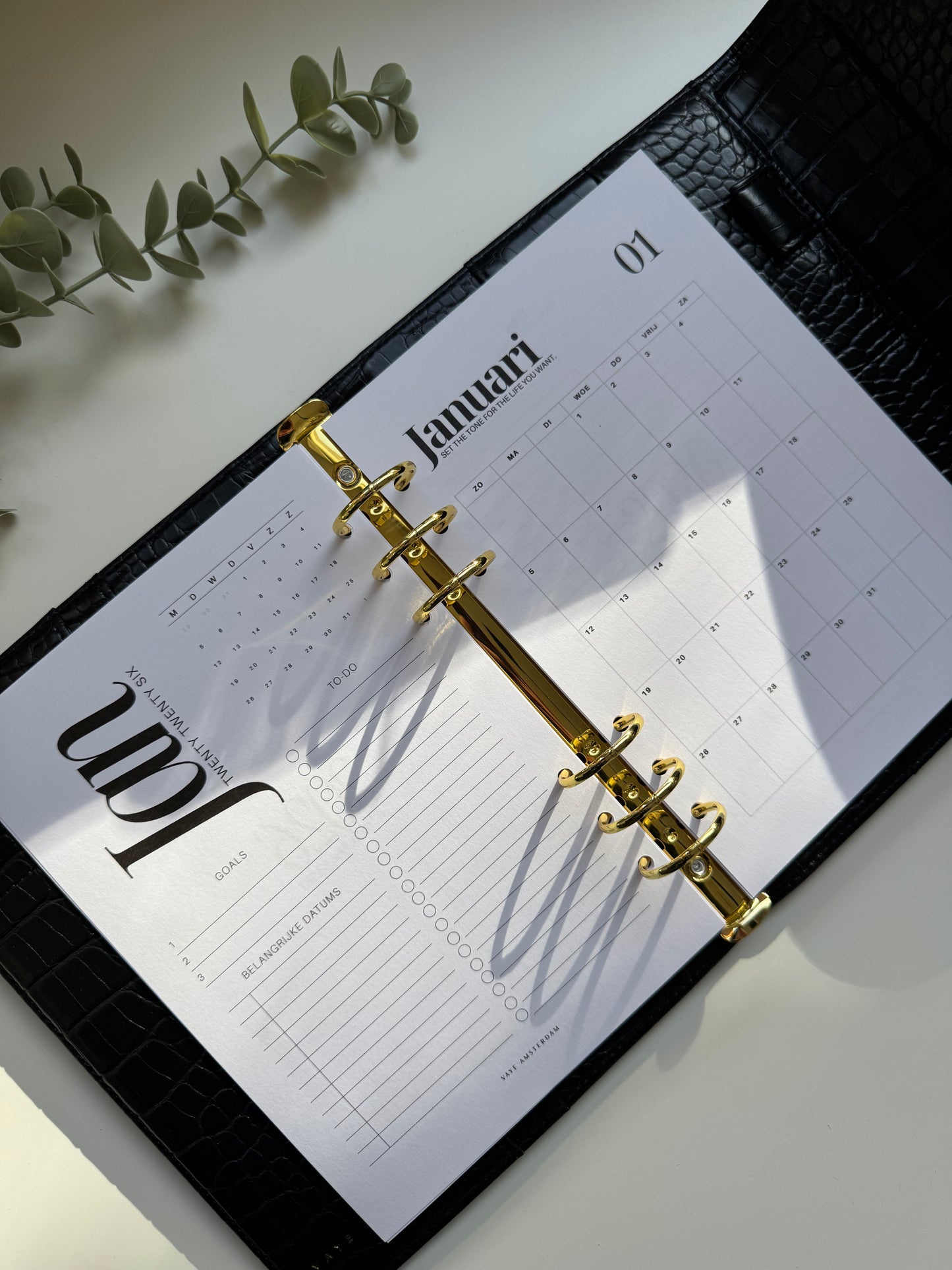 2026 Monthly planner