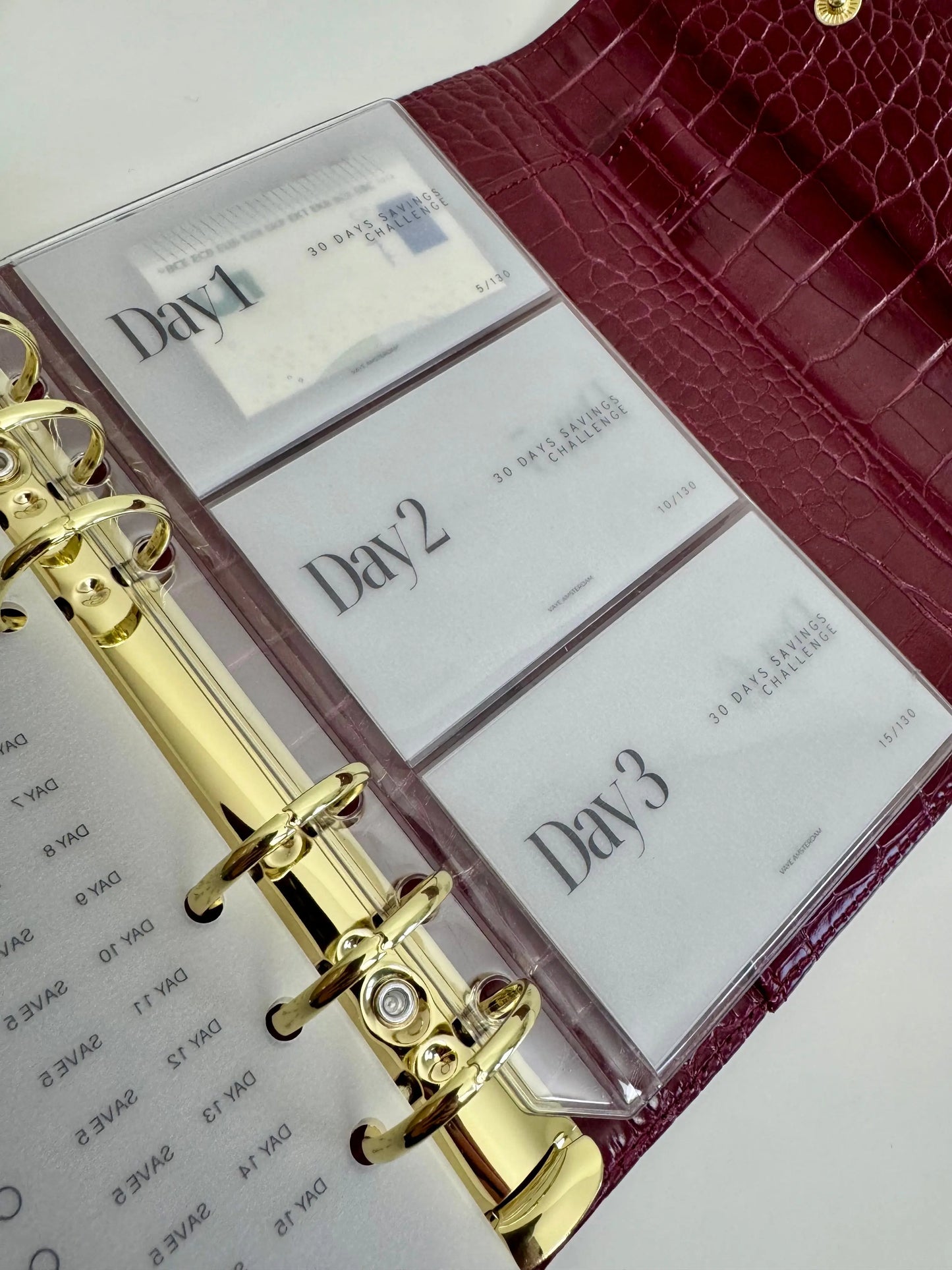 30 days savings challenge set - Vaye Amsterdam