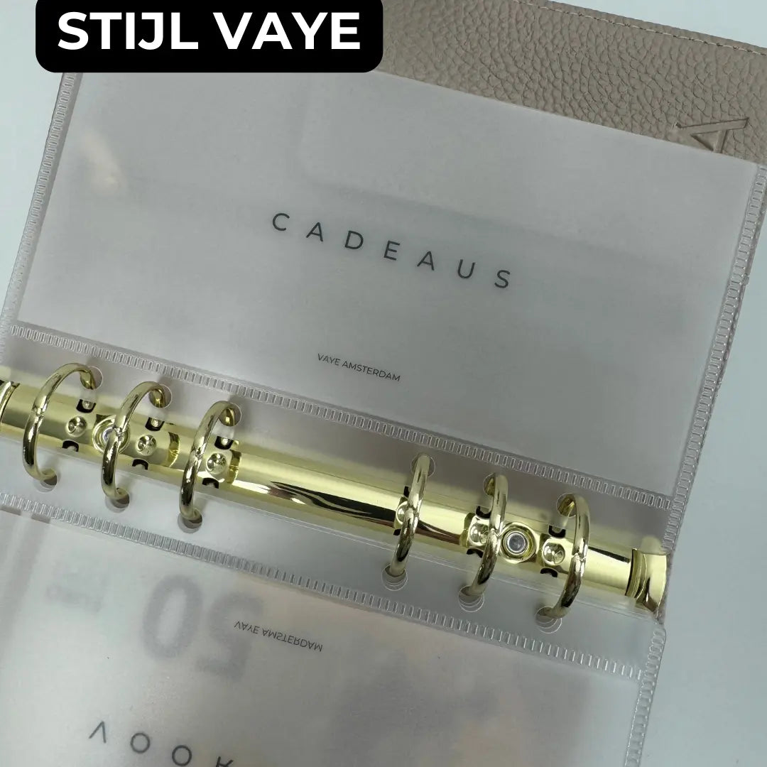 Startersset cashenveloppen Vaye Amsterdam