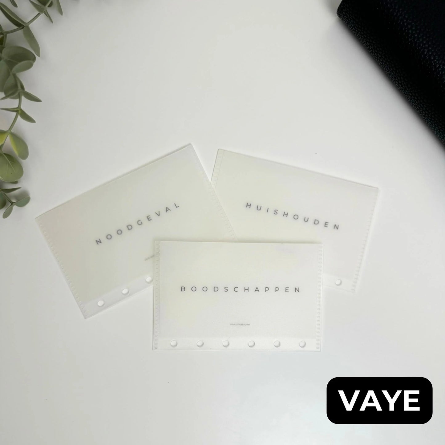 Personalize A7 cash envelopes