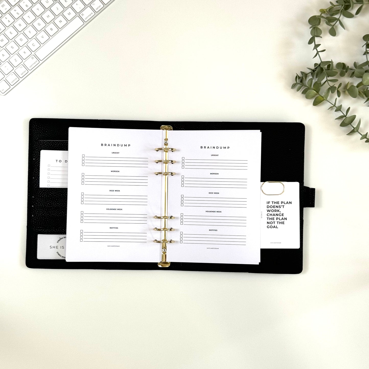 Braindump planner