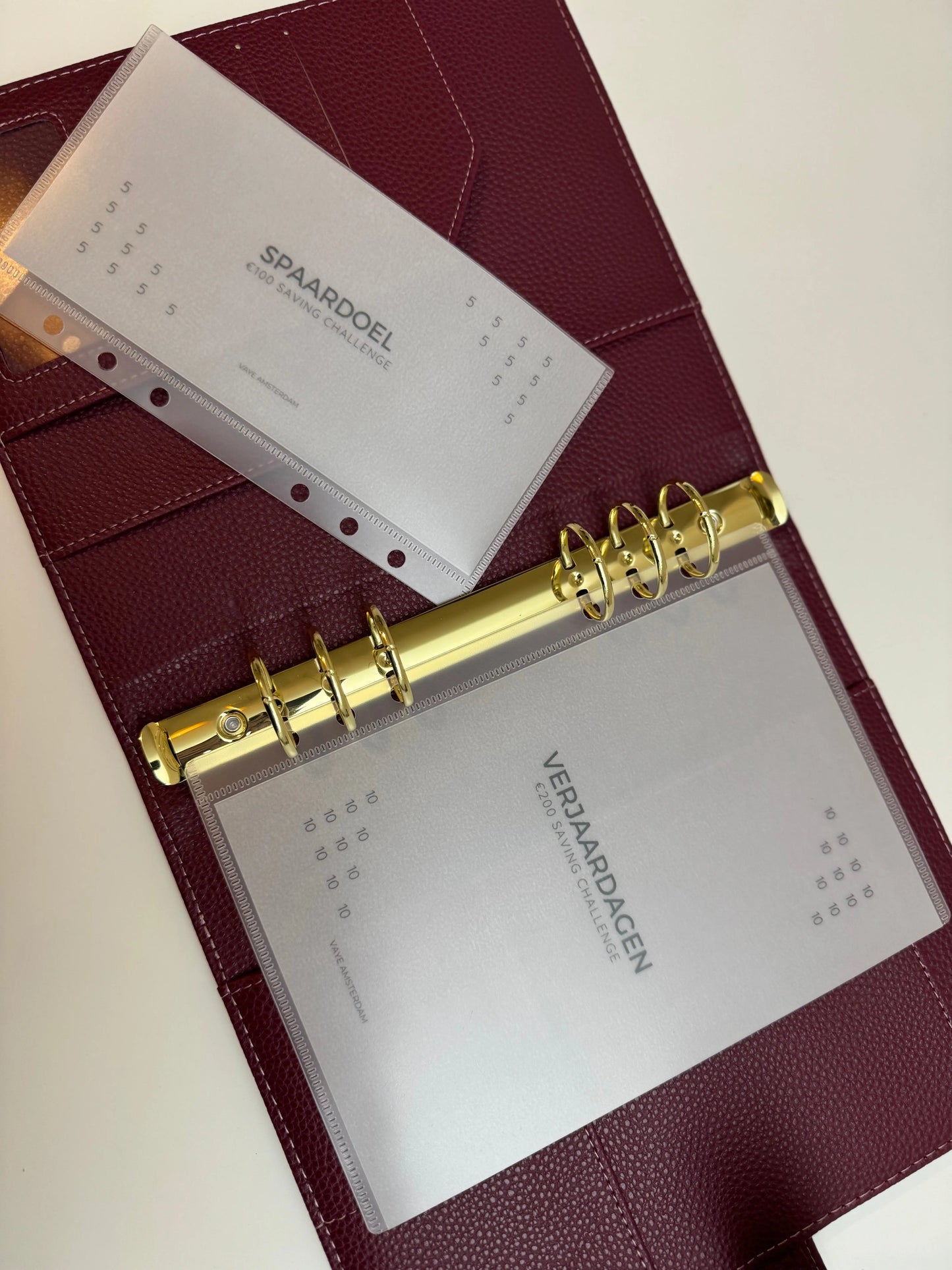 Spaarchallenge personaliseren Vaye Amsterdam