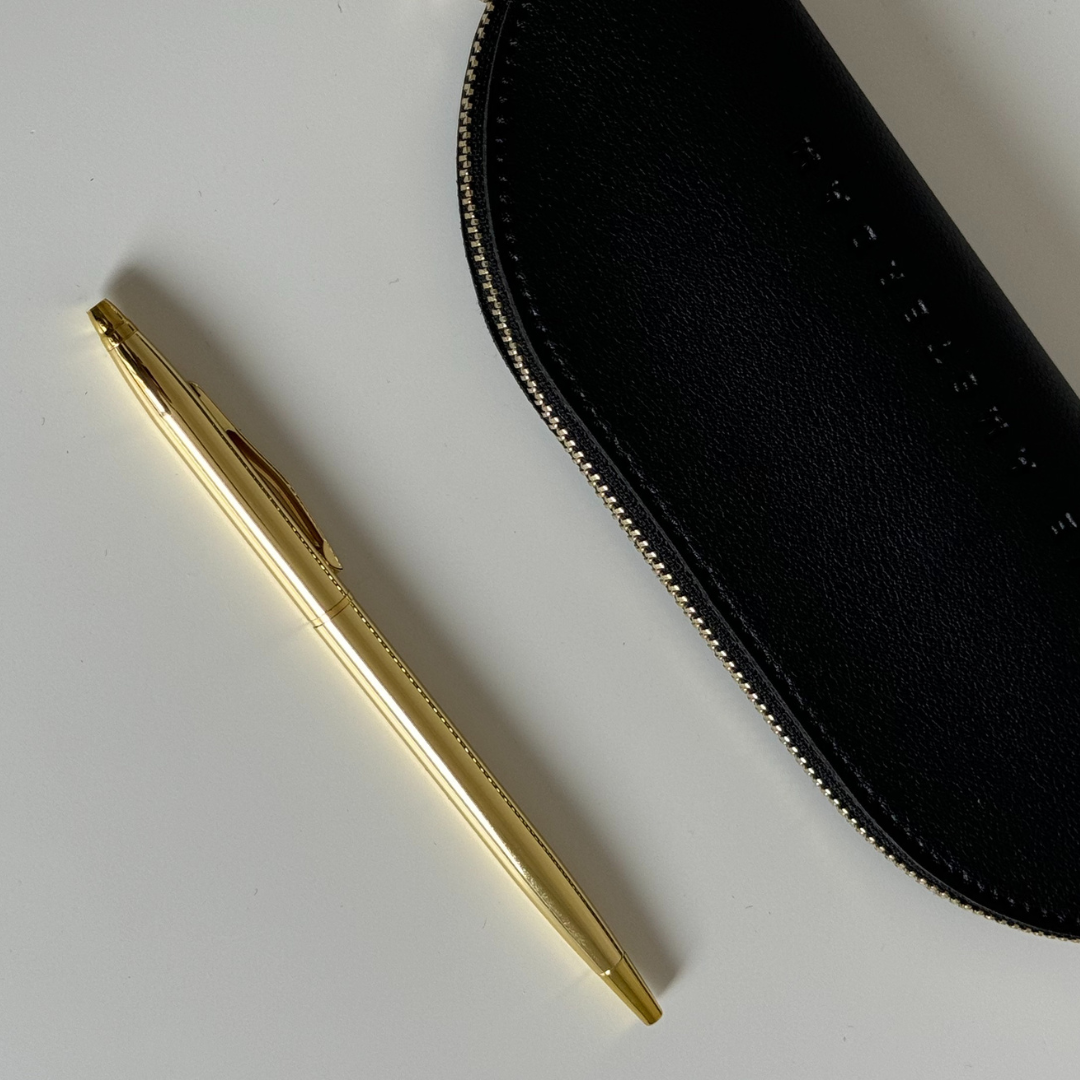 Golden ballpoint pen