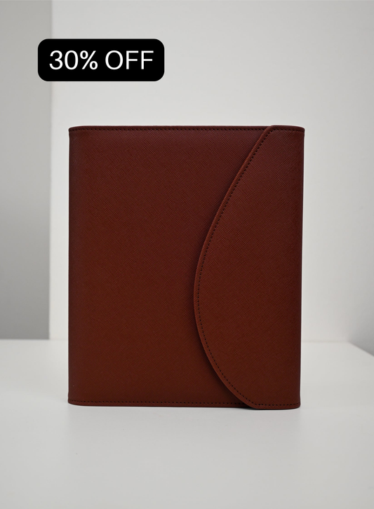 A5 binder saffiano rusty - Black friday