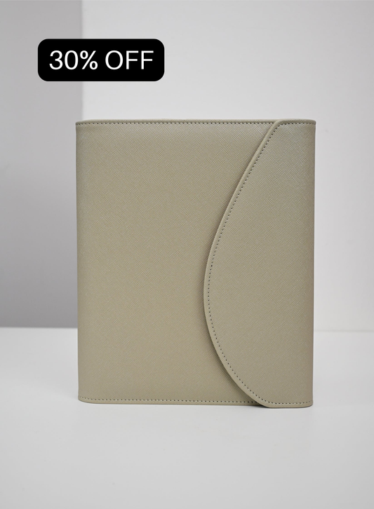 A5 binder saffiano  champaign - Black friday