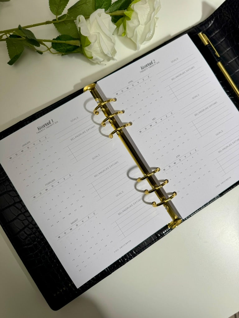 2026 Yearly planner