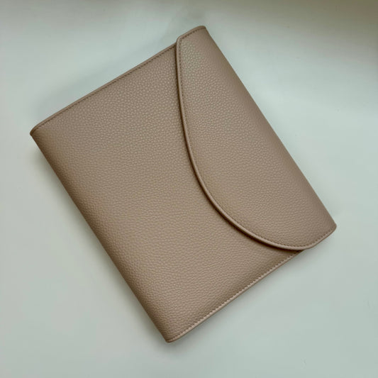 A5 binder pebble - latte