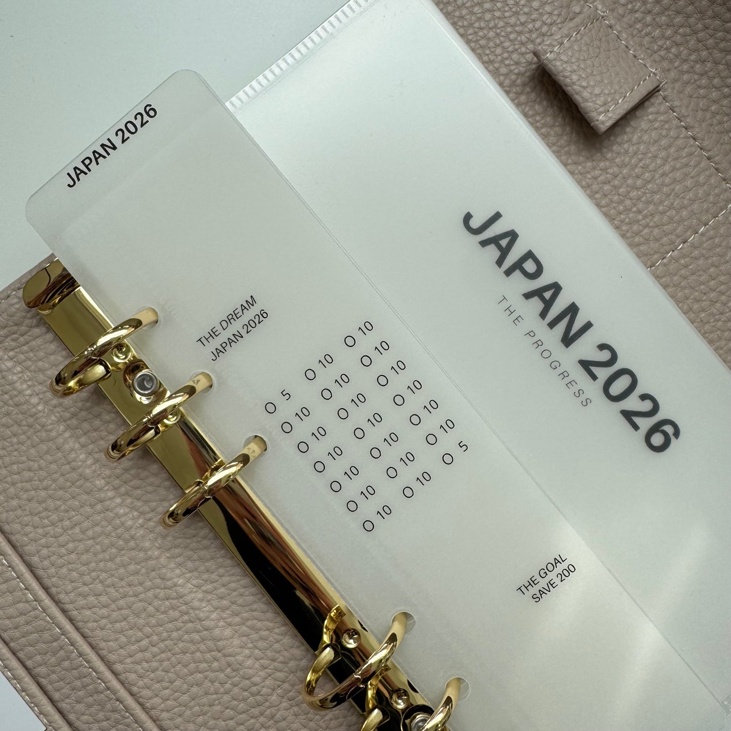 Gepersonaliseerde spaarchallenge set