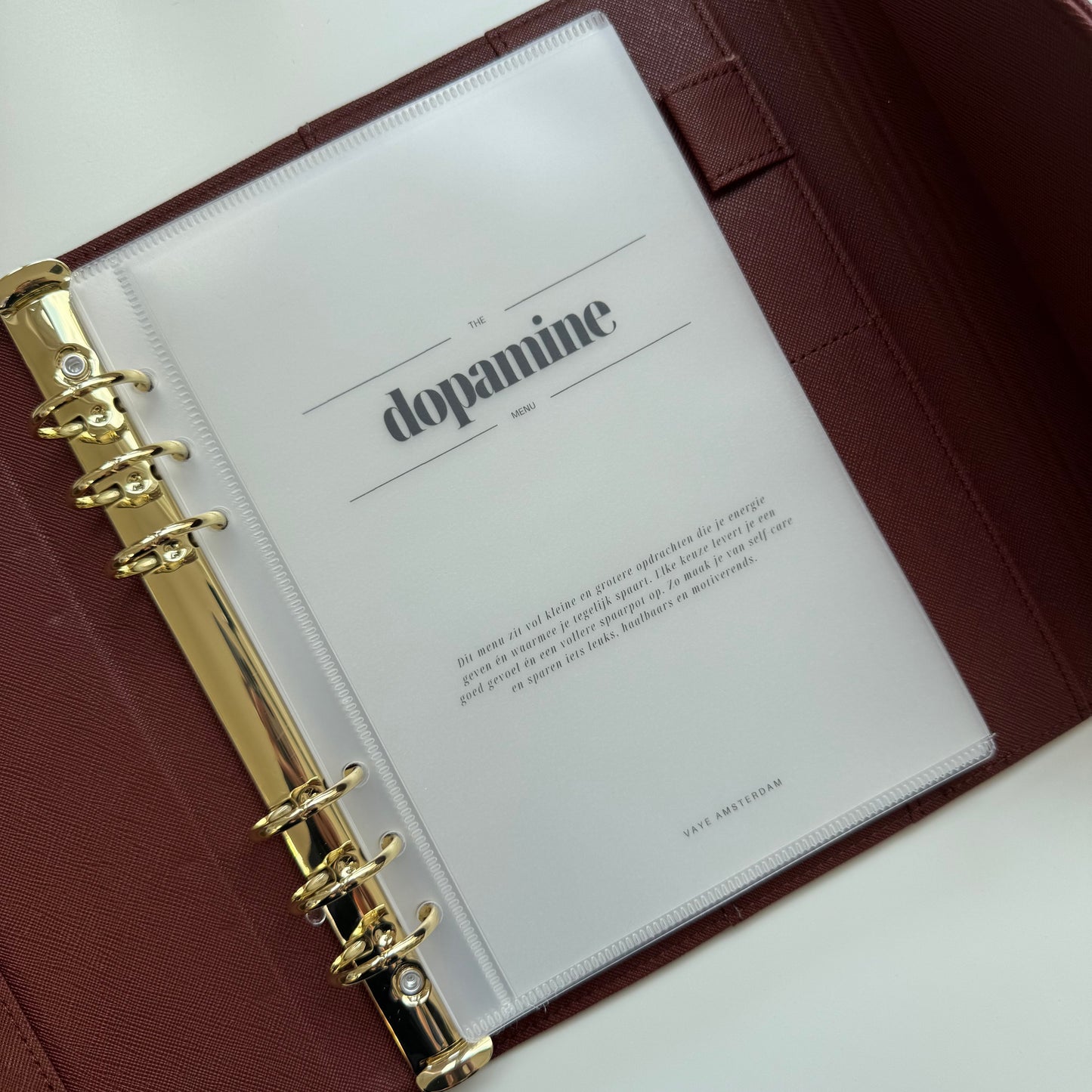 Dopamine menu spaar challenge