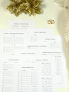 Kerst planner bundel met verschillende inserts als kerst coundown, kerstbudget, cadeau ideeen, kerst to do