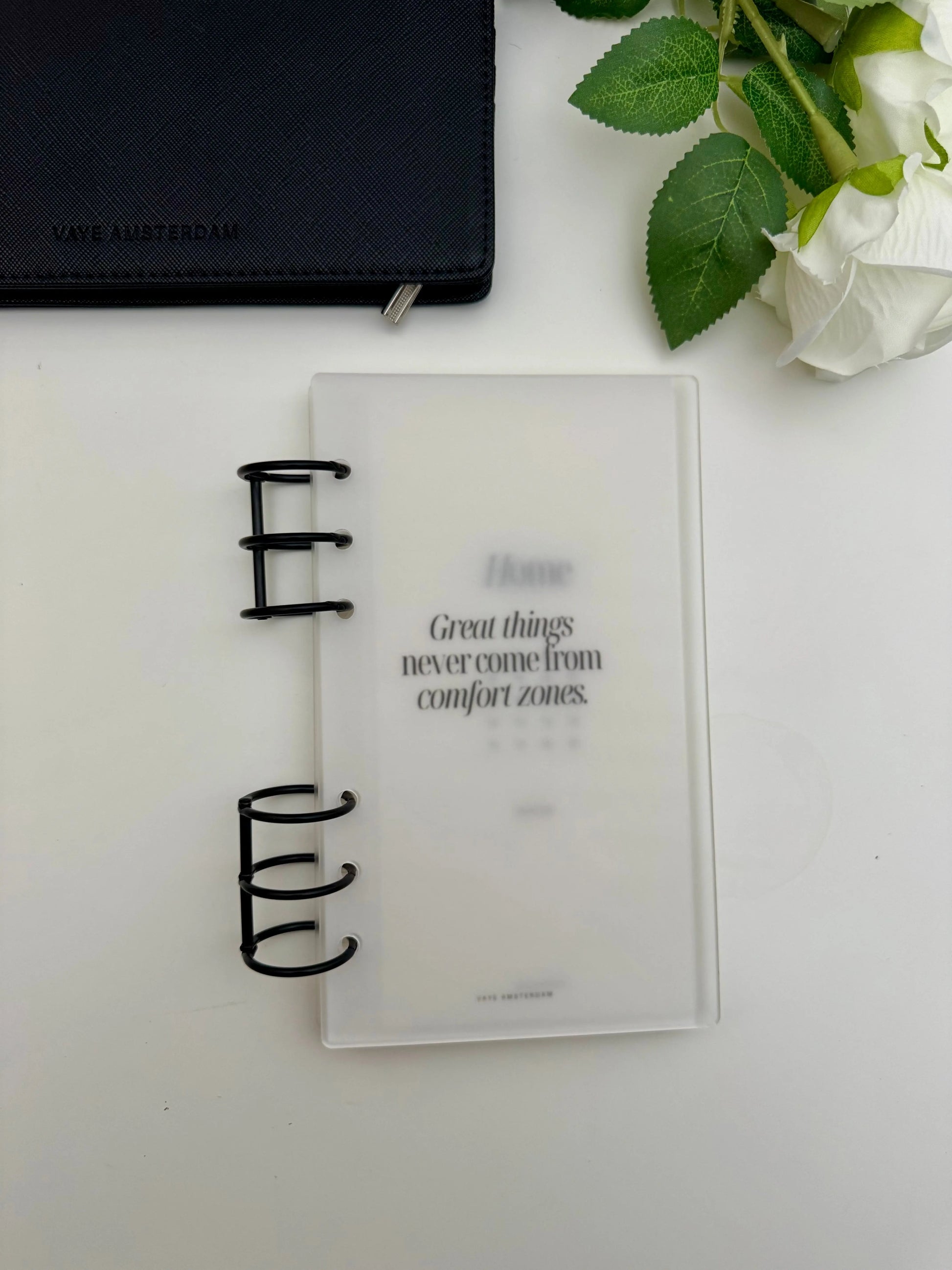 A6 frosted acryl binder - Vaye Amsterdam