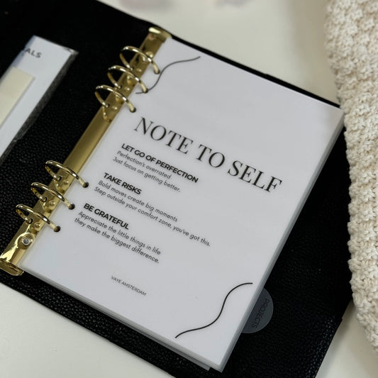Note so self planner dashboard