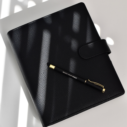 A5 binder Vaye Zwart