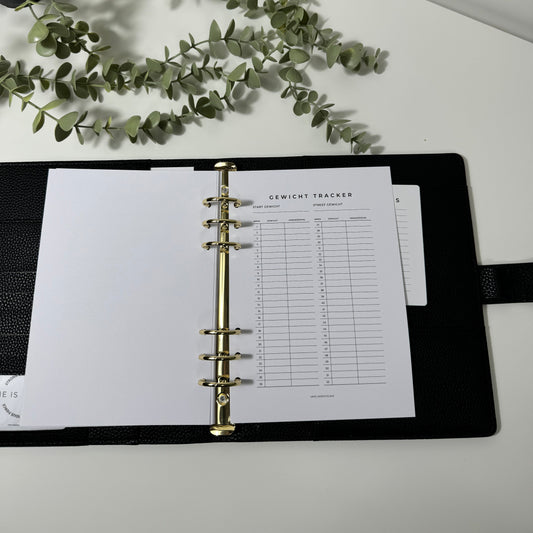 Gewicht tracker