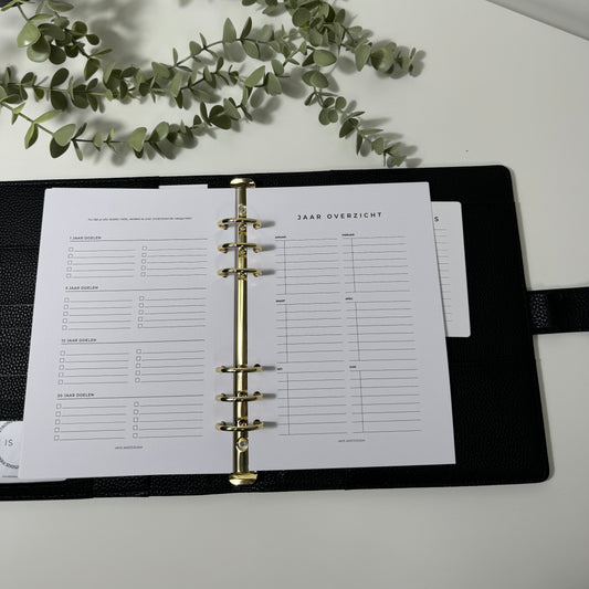 Jaar overzicht planner