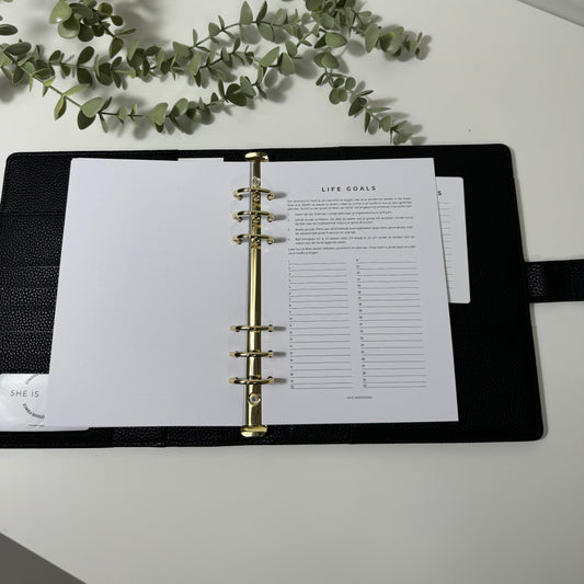 Life goals planner